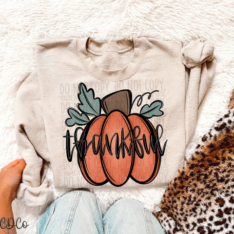 Thankful Pumpkin 4737 DTF