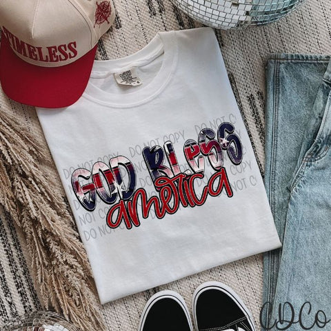 God Bless America 4131 DTF
