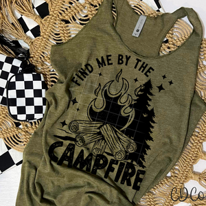 Find Me By The Campfire 4632 DTF