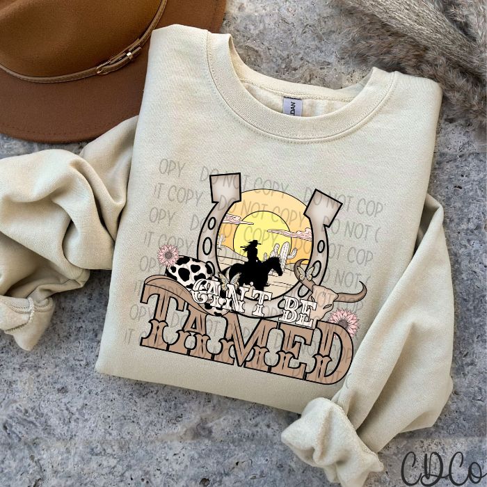 Can't Be Tamed DTF
