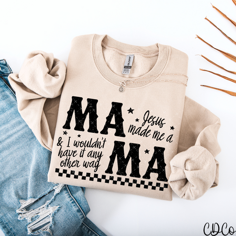 Mama / Black - 7612 DTF