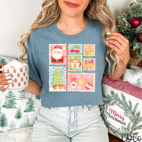 Christmas Stamps -  7747 DTF