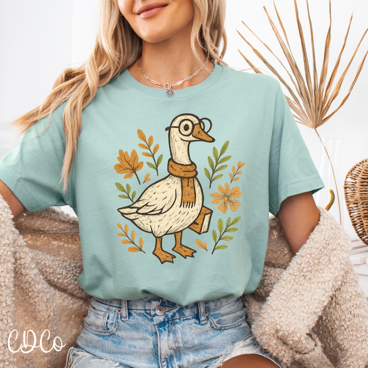 School Teacher Reading Goose - 7159 DTF