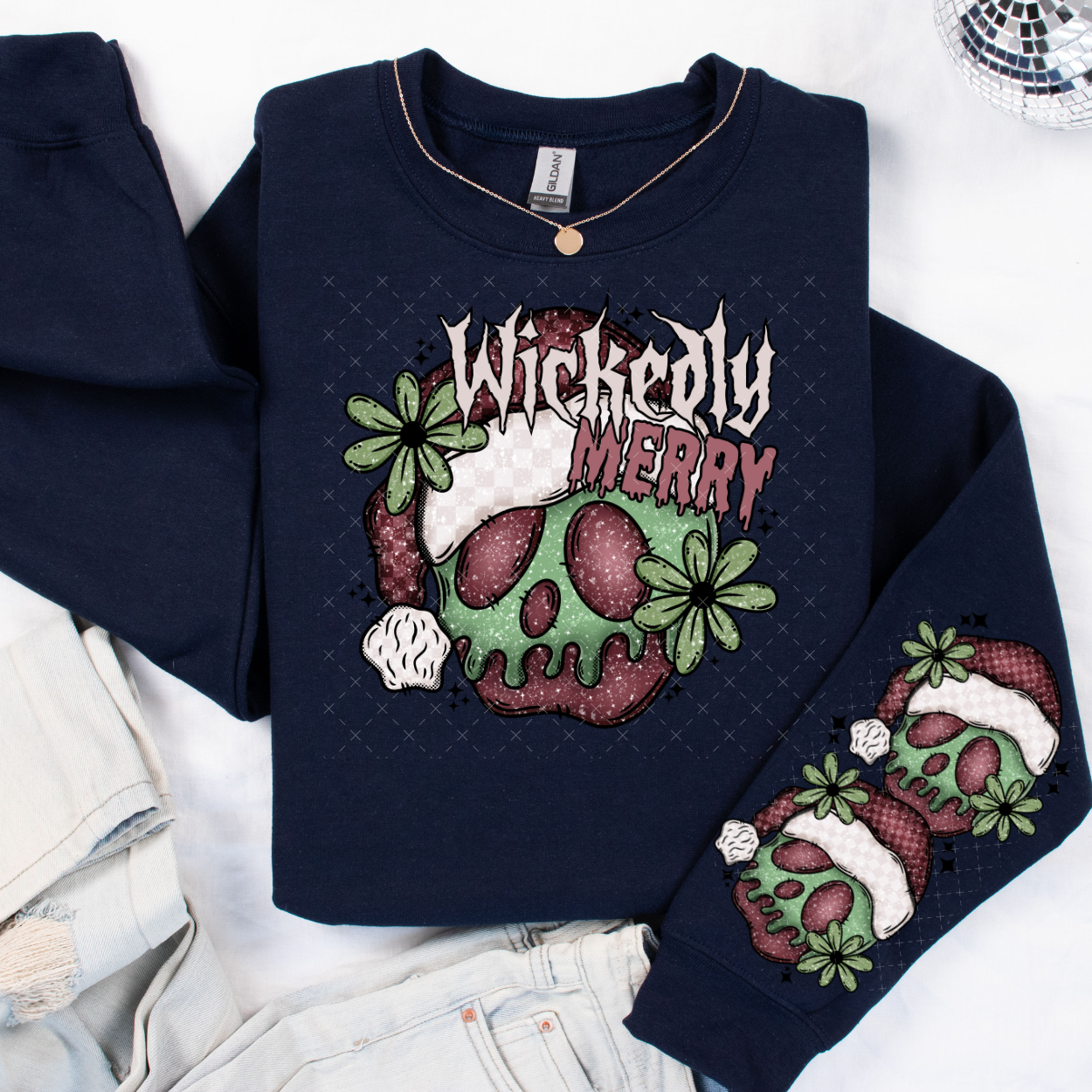 Wickedly Merry w/Sleeve 8548  DTF