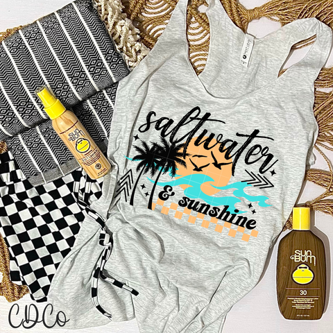 Saltwater & Sunshine Black 4587 DTF