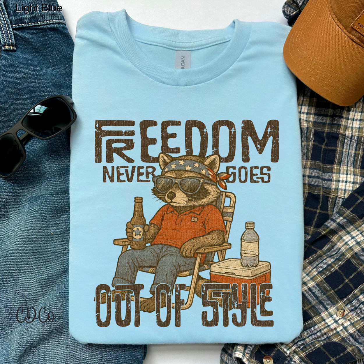 Freedom Never Goes 4294 DTF