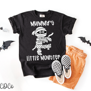 Mummy's Little Monster White 4990 DTF