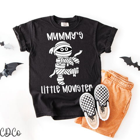 Mummy's Little Monster White 4990 DTF