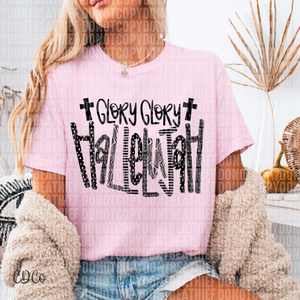 Glory Glory / Black 4296 DTF