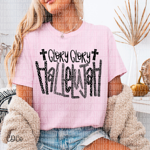 Glory Glory / Black 4296 DTF