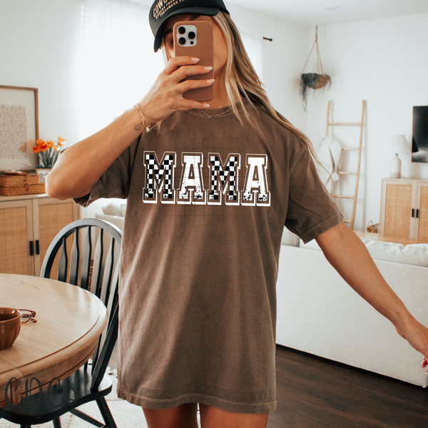 Mama Checkered DTF
