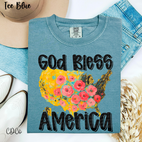God Bless America 4297 DTF