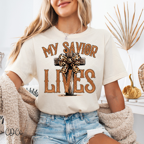 My Savior Lives  4196 DTF