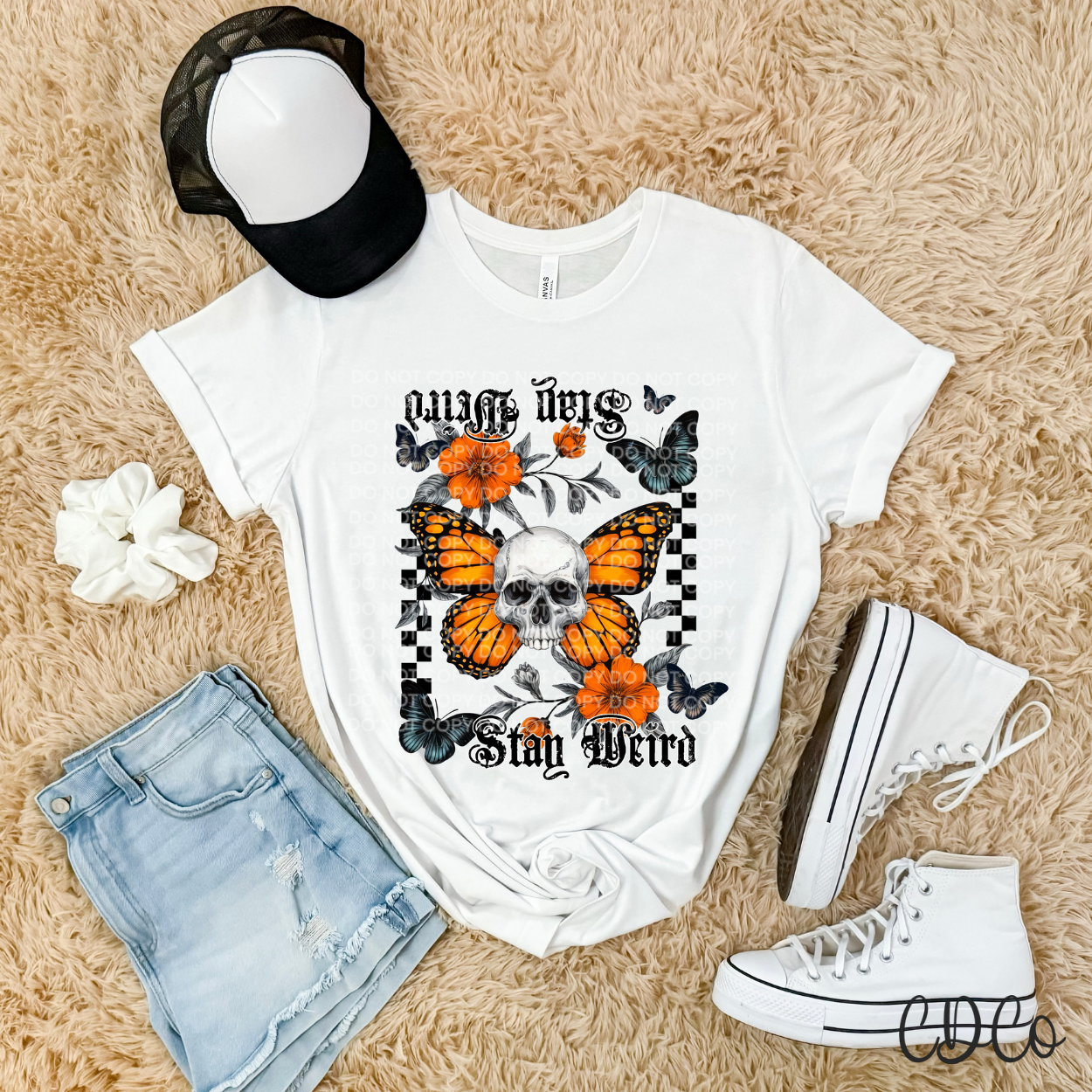 Stay Weird 4535 DTF