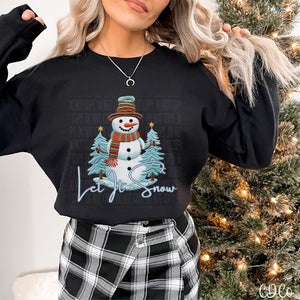 Let It Snow DTF