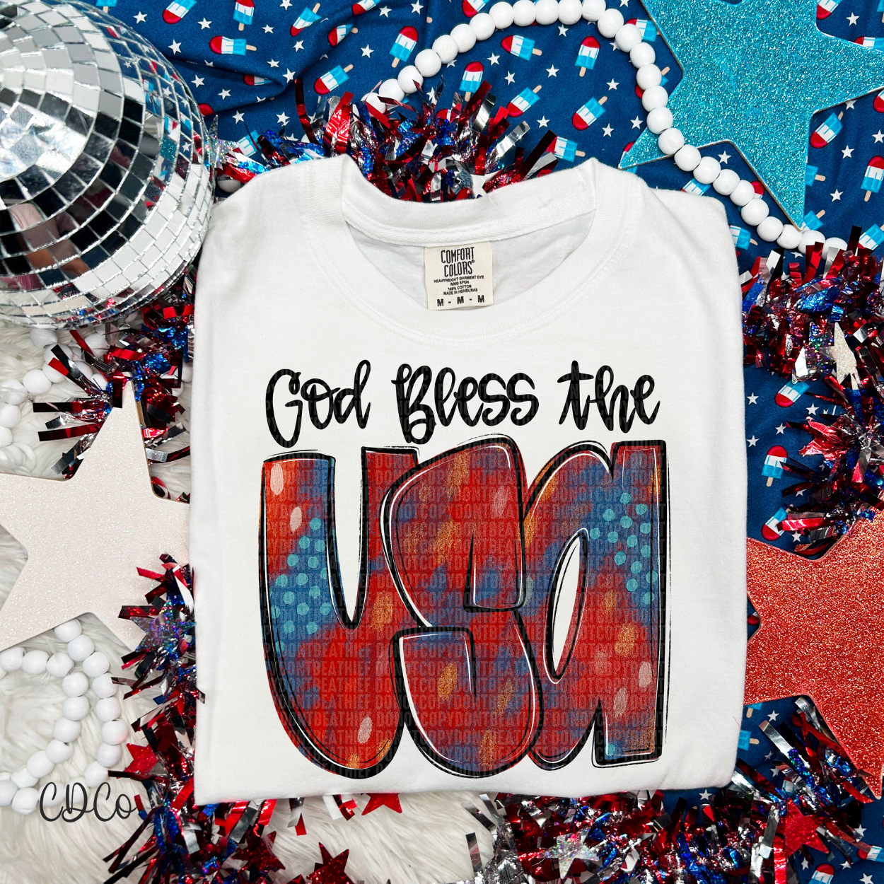 God Bless The USA 4298 DTF