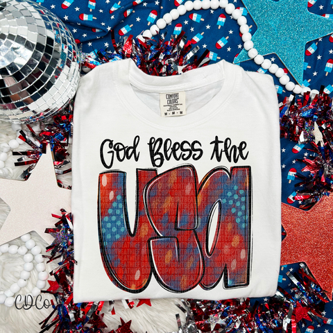 God Bless The USA 4298 DTF
