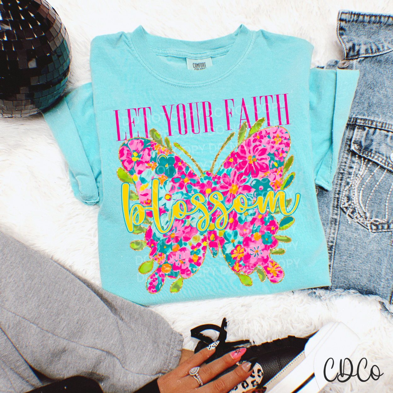 Let Your Faith Blossom 4536 DTF