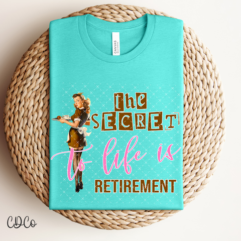 The Secret Life Is Retirement 4201 DTF