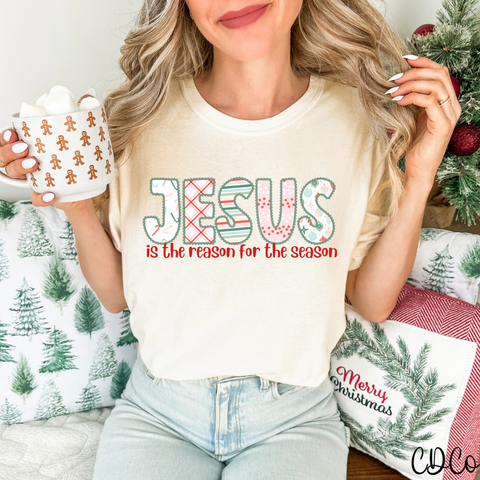 Jesus is the Reason Scallop 7748 DTF