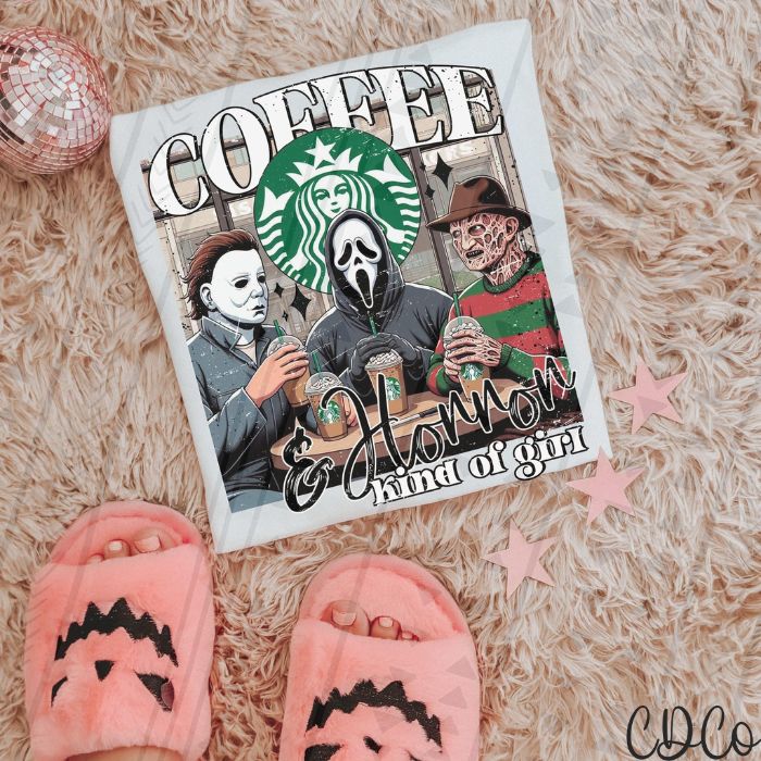 Coffee & Horror Kind of Girl DTF