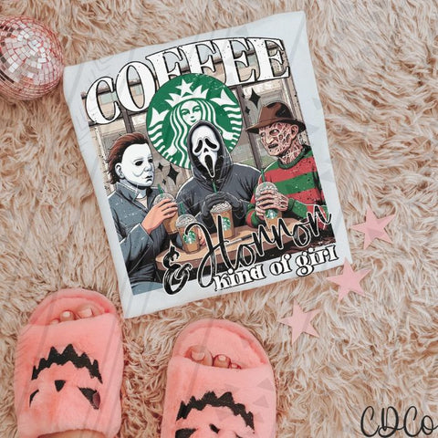 Coffee & Horror Kind of Girl DTF