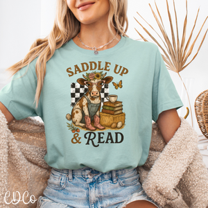 Saddle Up & Read - 7160 DTF