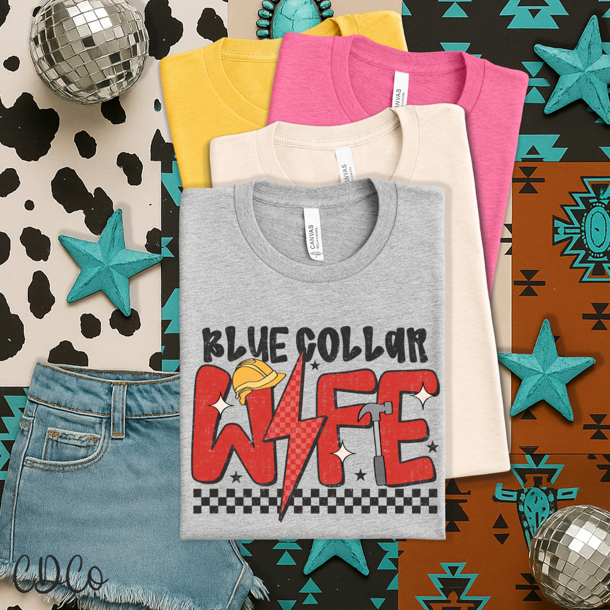 Blue Collar Wife 7008 DTF