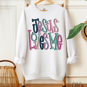 Jesus Loves Me 7054 DTF
