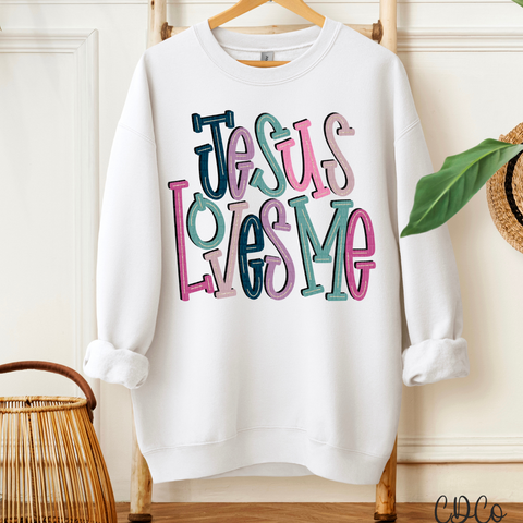 Jesus Loves Me 7054 DTF