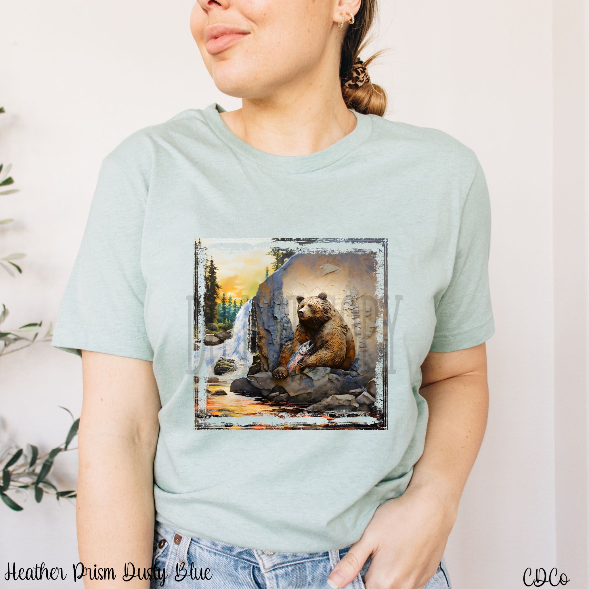 Alaskan Bear Scene DTF