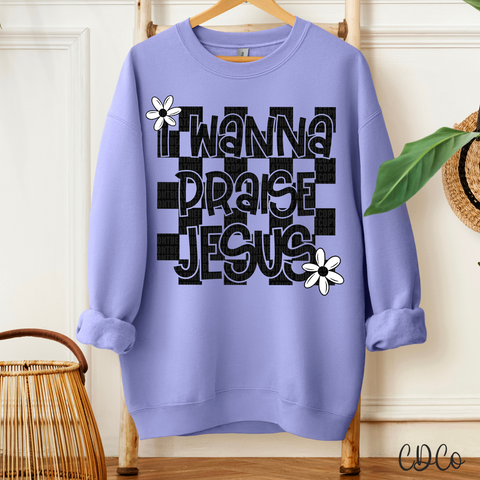 I Wanna Praise Jesus 7055 DTF