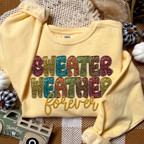 Sweater Weather Forever 7059 DTF