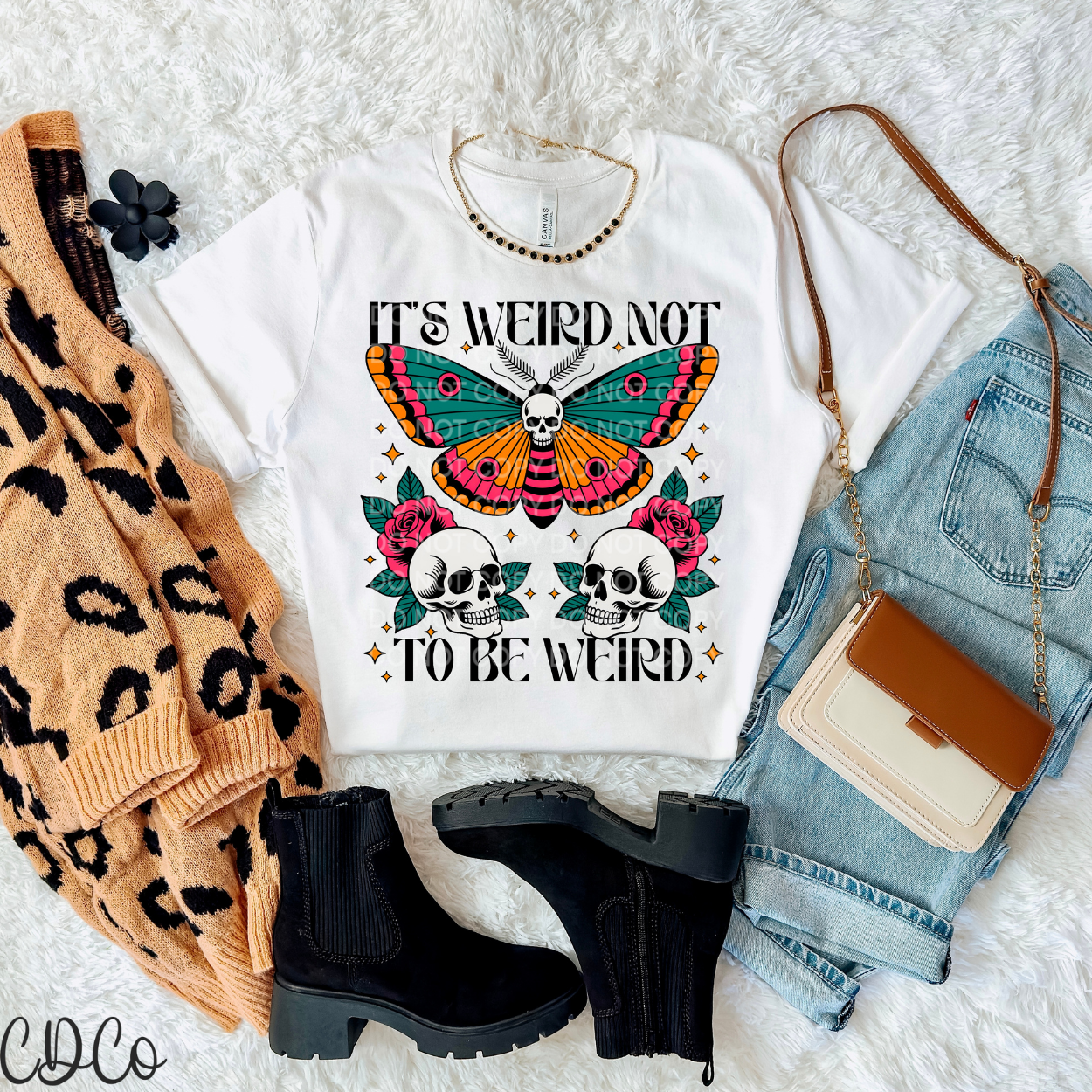 It's Weird Not To Be Weird 4546 DTF