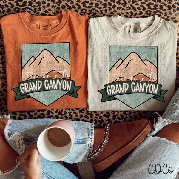Take Me To Mountains DTF