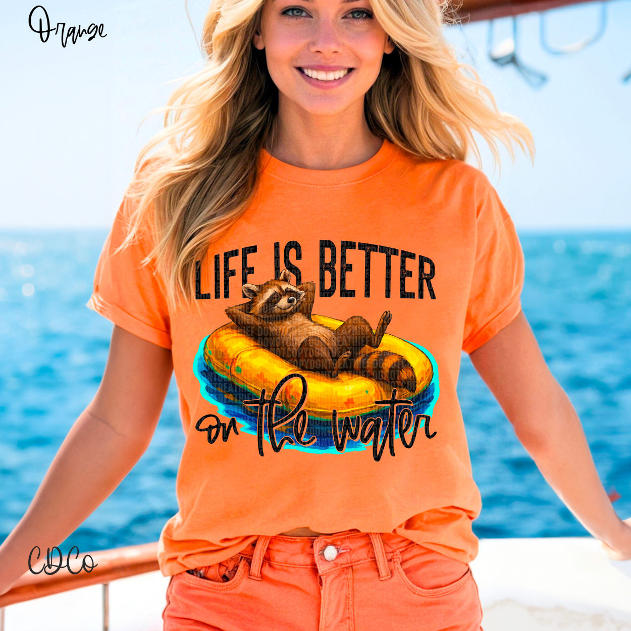 Life Is Better On The Water 4310 DTF