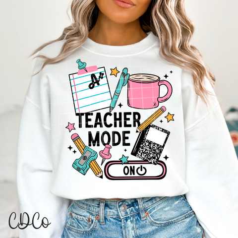 Teacher Mode On 4939 DTF