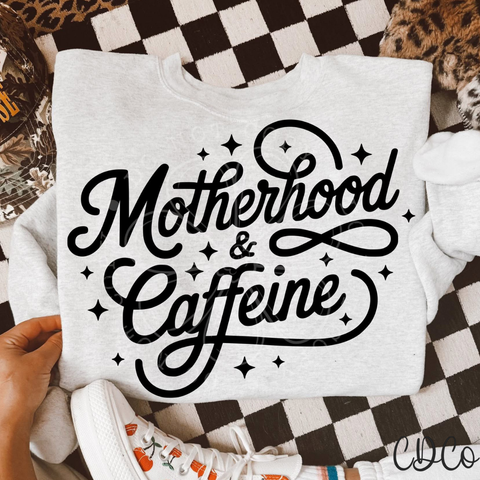 Motherhood & Caffeine - 7122 DTF