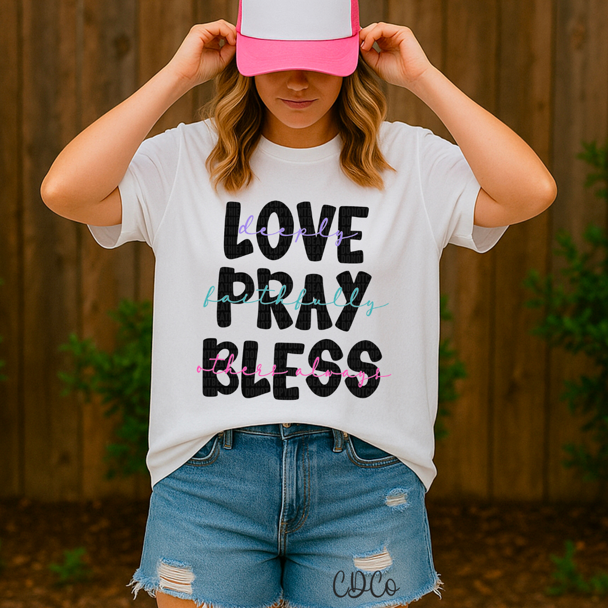 Love Pray Bless 4312 DTF