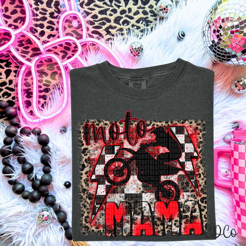 Moto Mama Red 4386 DTF