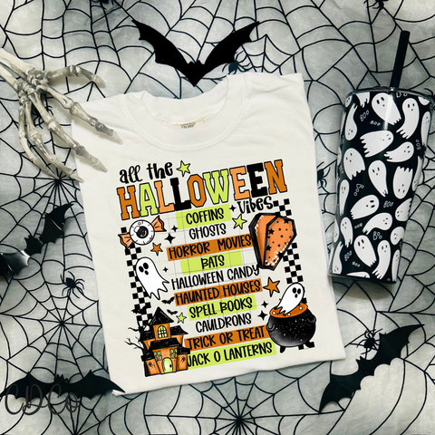 All The Halloween Vibes DTF