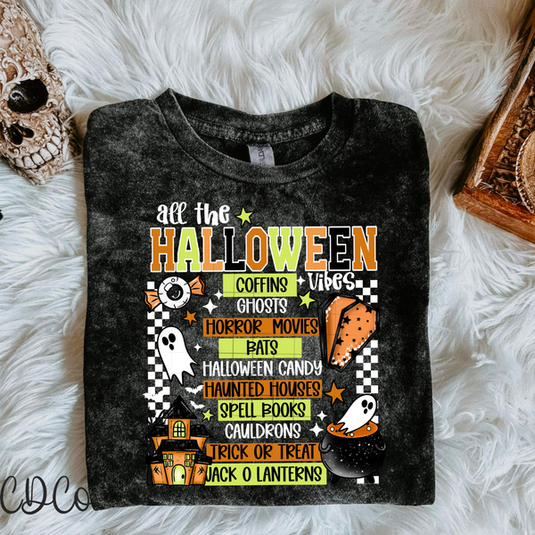 All The Halloween Vibes DTF