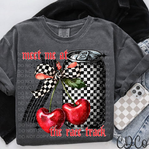 Meet Me At The Race Track 4105 DTF