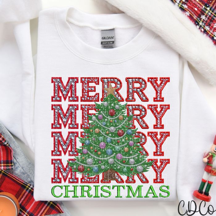 Merry Christmas DTF