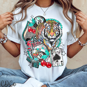 Fierce Tiger Collage 4661 DTF