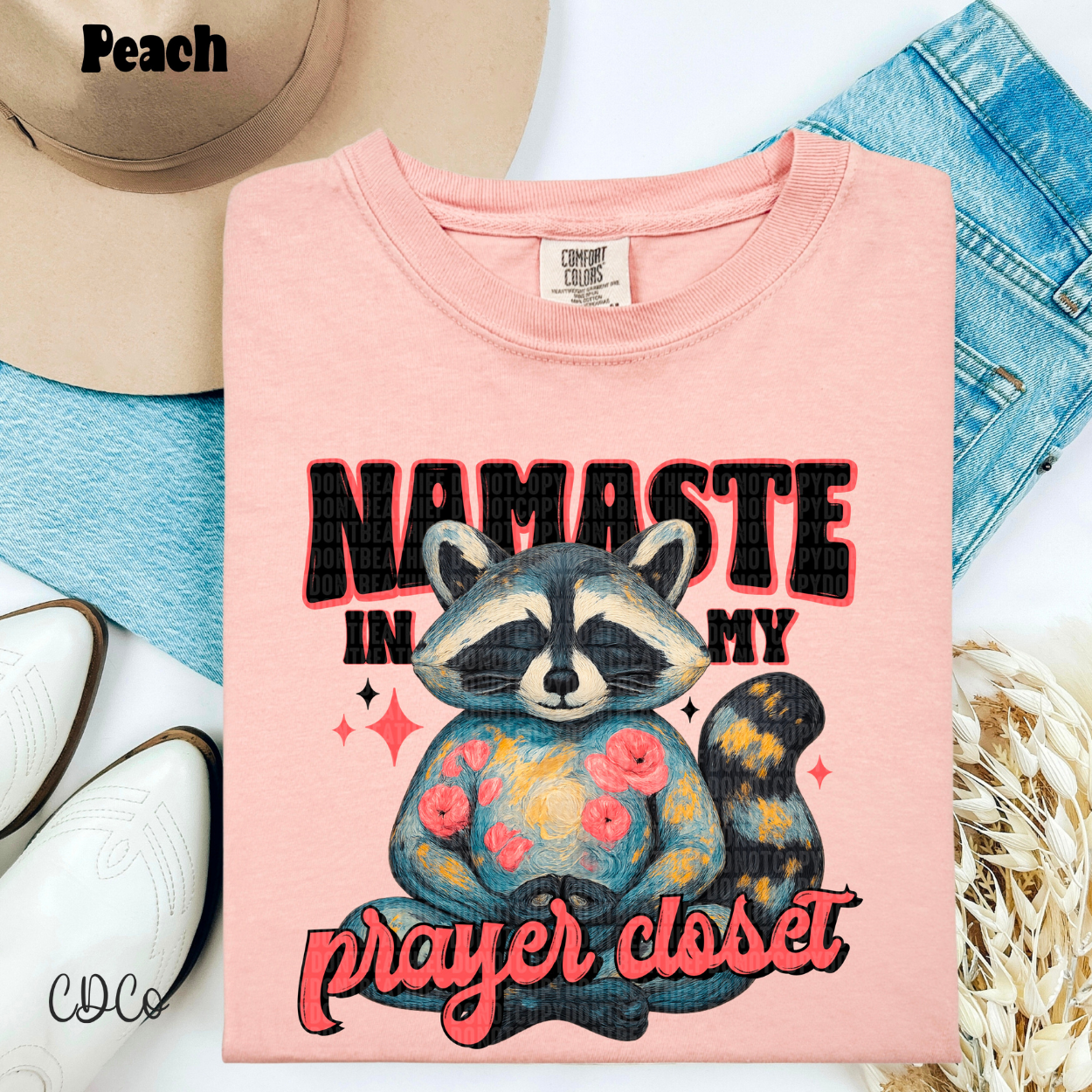 Namaste In My Prayer Closet 4319 DTF