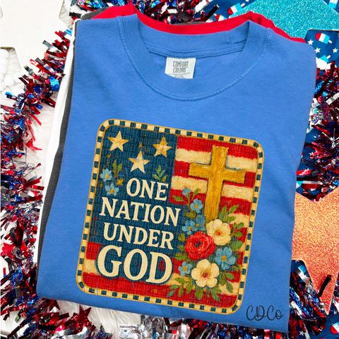 One Nation Under God 4321 DTF