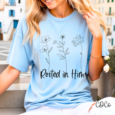 Rooted In Him 4395 DTF