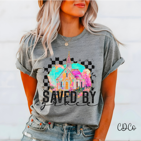 Saved By Grace 4396 DTF
