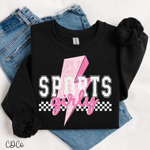 Sports Girly White 4799 DTF